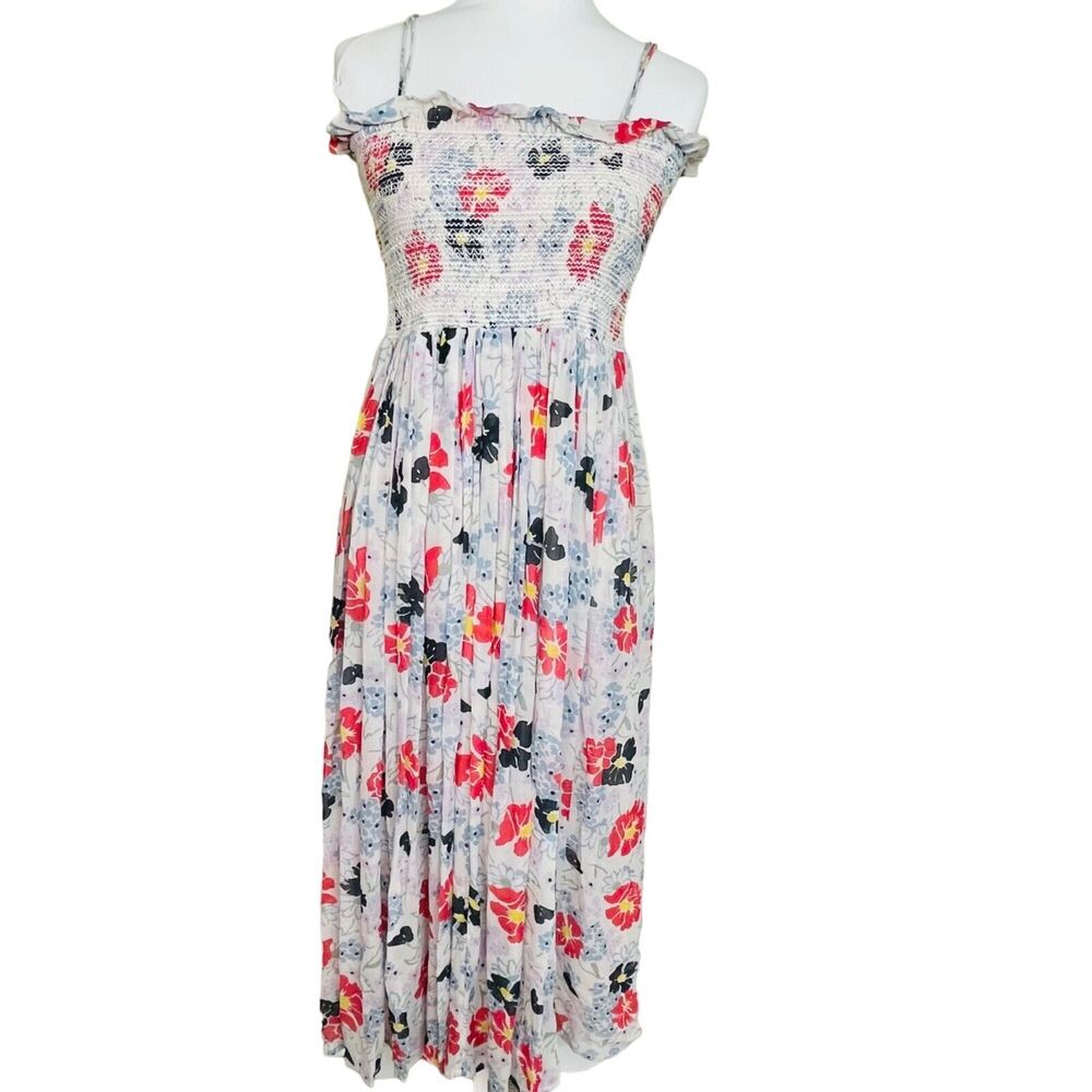 Lily & Lionel X Anthropologie Annie Maxi Dress White - Picture 3 of 13